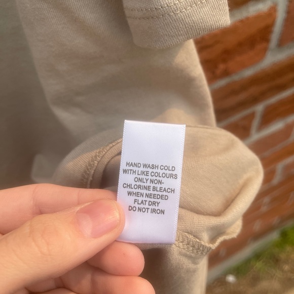 Essentials Fear of God T Shirt Tan String SS20 - Picture 5 of 6